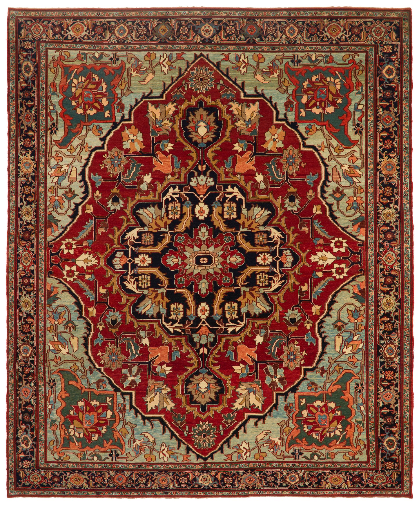 ヘリーズ・メダリオン・ラグ - ART00552