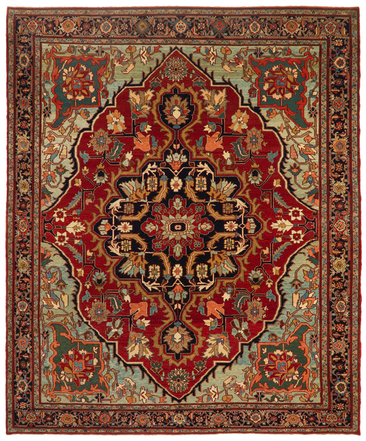 ヘリーズ・メダリオン・ラグ - ART00552