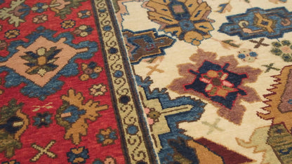 エスファハン様式のパルメットラグ - ART00477