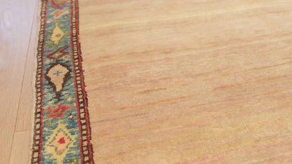 黄茶色のラグ - ART00189