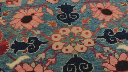 パルメット格子ラグ - ART00353