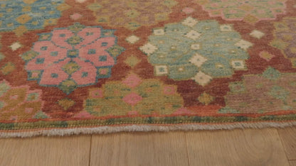 ロゼットの列のラグ - ART00325