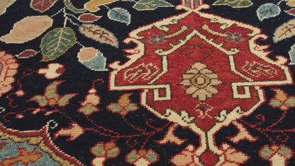 ヘリズ・メダリオン・ラグ　梨のデザイン - ART00595