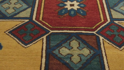 二つのメダリオンがある絨毯 - ART00365