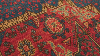 マムルーク中央星デザインラグ - ART00013