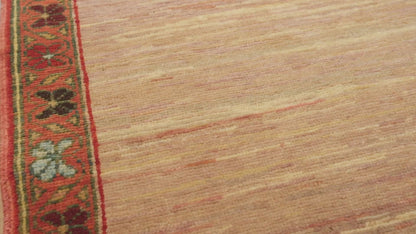 柔らかいピンクの色のラグ - ART00190