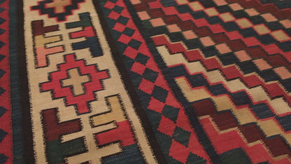 コーカサスアンティーク キリム Talish Caucasus Kilim