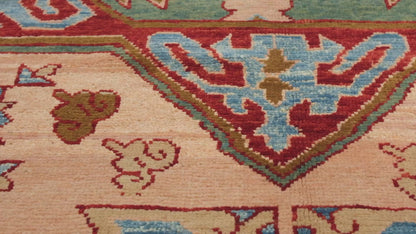 星と八角形のメダリオン絨毯 - ART00416